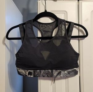 Adore Me Micah Contour Plus SPORTS SUPPORT BRA Yoga Running Gym Black 34B